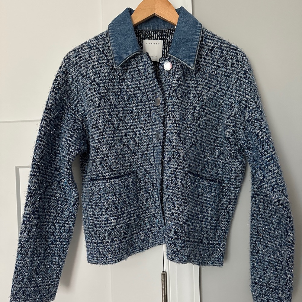 Sandro Cardigan Jacket / Overshirt. NWT